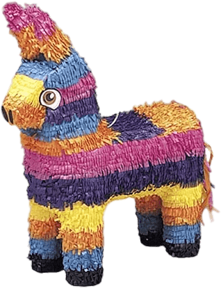 WebPinata mascot of a small pinata